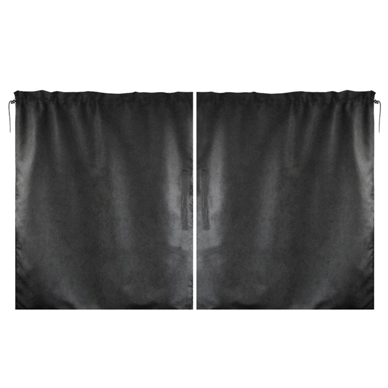 Universal Car Privacy Curtains – Blackout Divider for Rear Seat & Side Window Shades