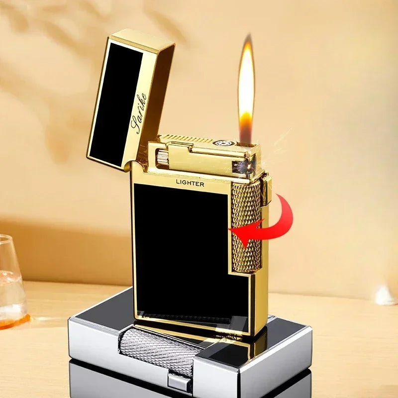 Metal Windproof Double Flame Butane Torch Lighter