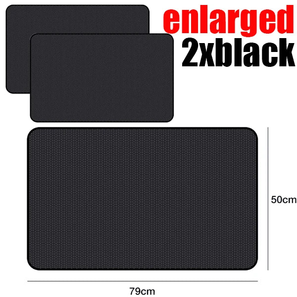 Magnetic Blackout Car Window Shades – UV Protection & Breathable Mesh