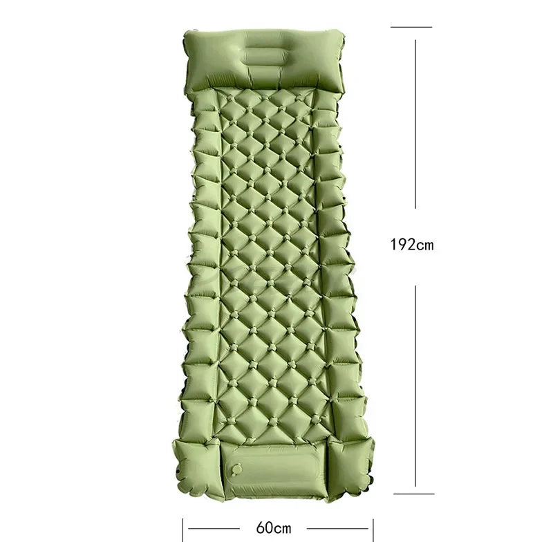 Lightweight Inflatable Camping Mattress (Moisture-Resistant)