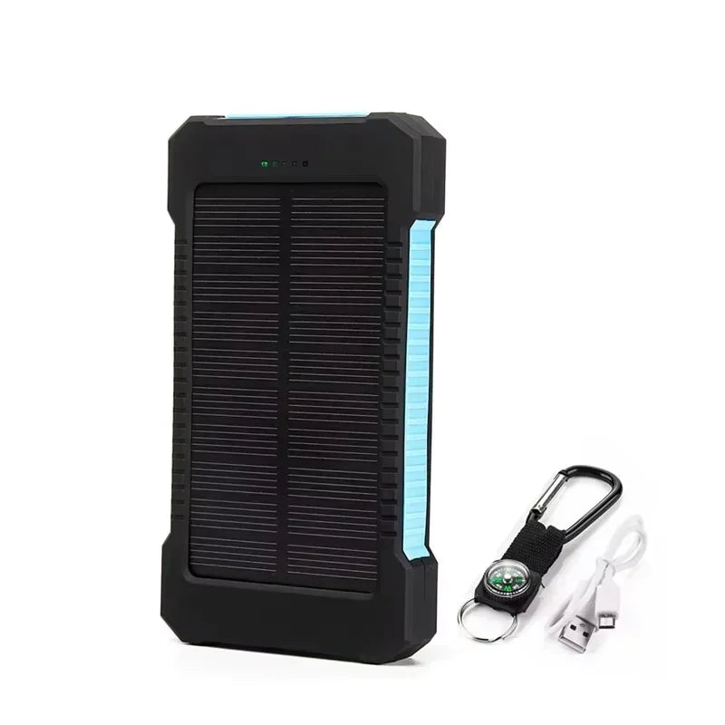 Portable Waterproof Solar Power Bank (20,000mAh)
