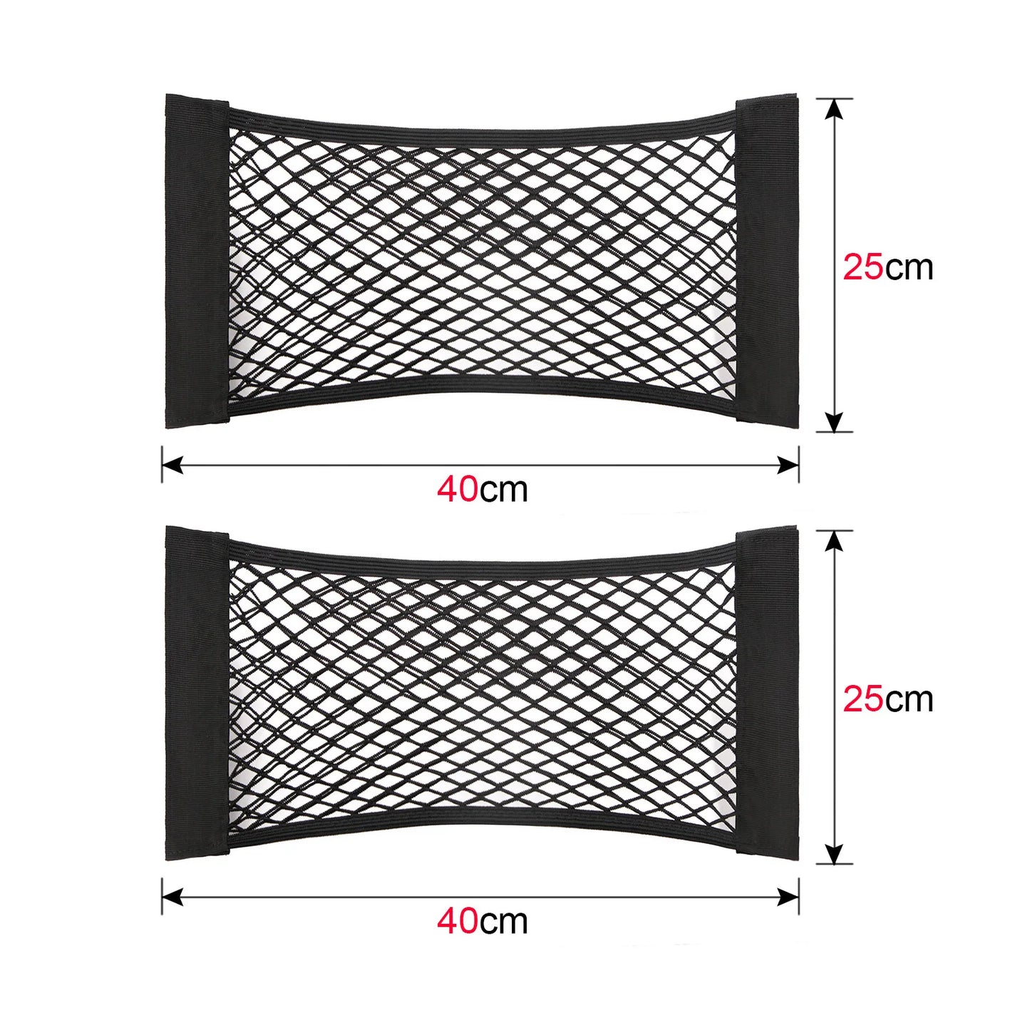 Car Trunk Organizer Net, Cargo & Luggage Storage Mesh for Vehicle