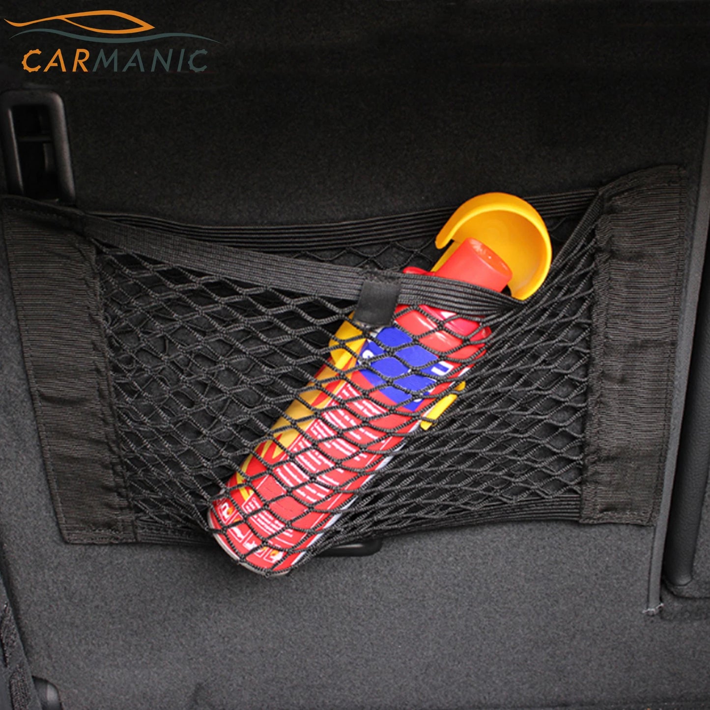 Car Trunk Organizer Net, Cargo & Luggage Storage Mesh for Vehicle