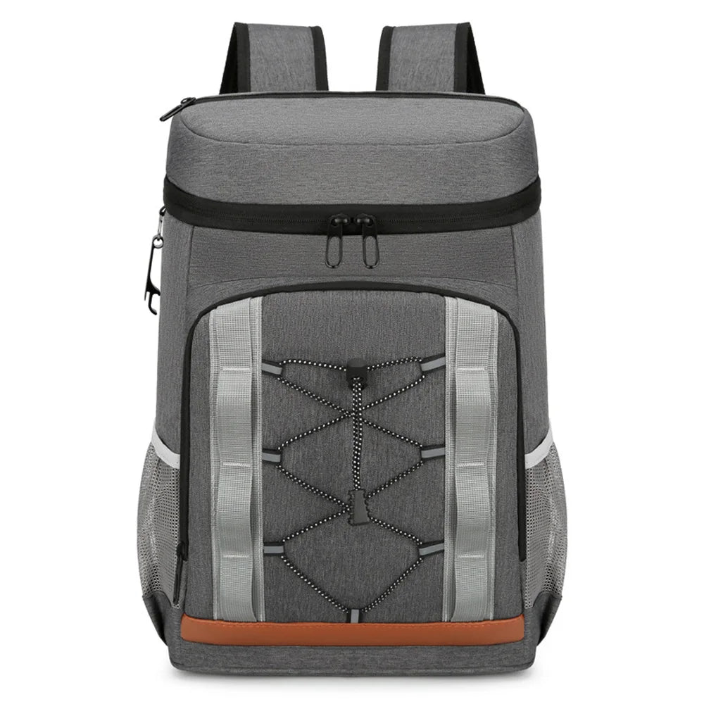 Insulated Cooler Backpack with Leakproof Lunch Compartment