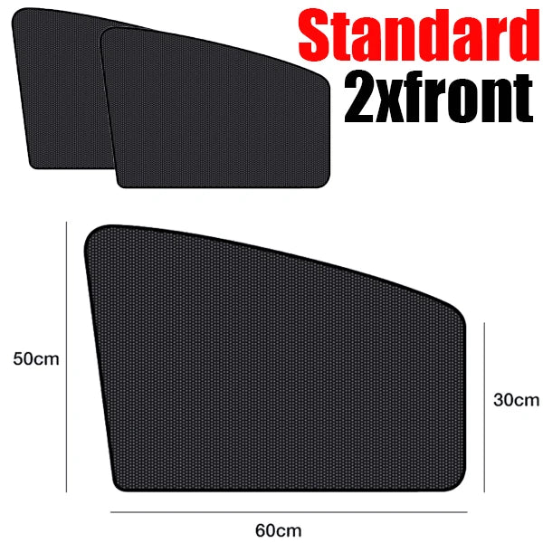 Magnetic Blackout Car Window Shades – UV Protection & Breathable Mesh