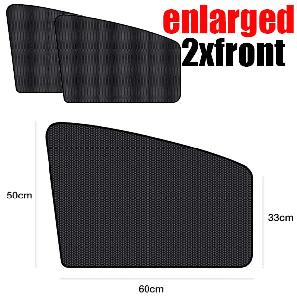 Magnetic Blackout Car Window Shades – UV Protection & Breathable Mesh