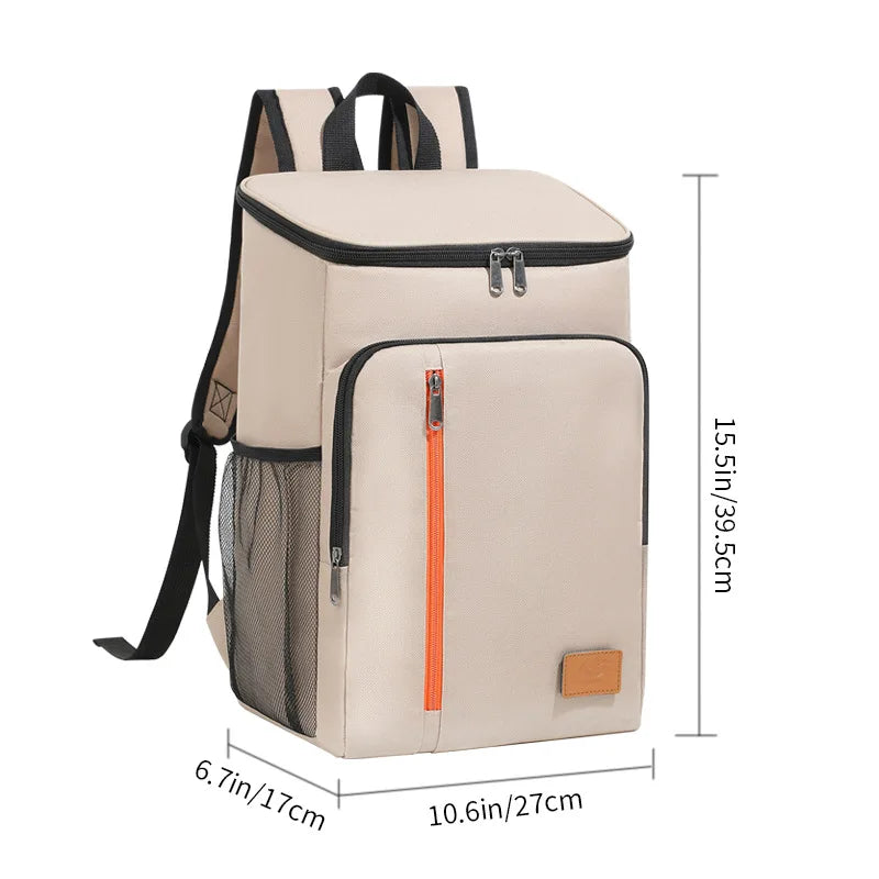 Outdoor Insulated Thermal Cooler Backpack