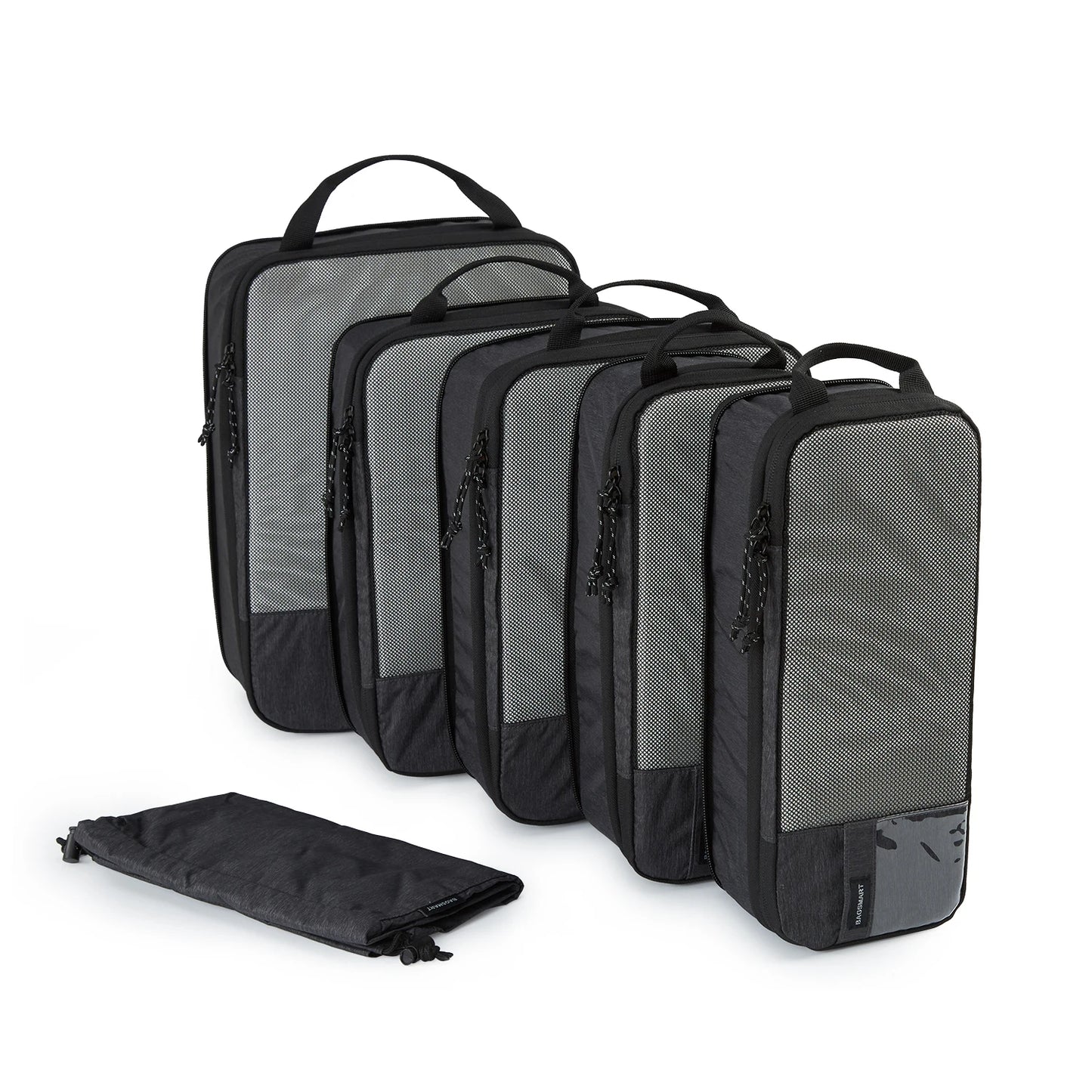 Durable & Lightweight Organizer Compression Packing Cubes Bags Set (2/4/6)