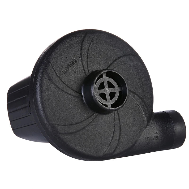 Multi-Purpose Electric Inflatable Pump – 12V/220V for Car, Camping, Mattress, & Boat (70W)