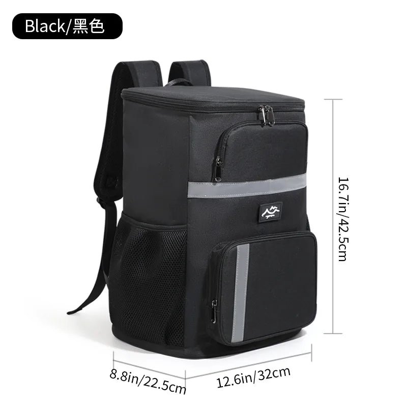 Outdoor Insulated Thermal Cooler Backpack