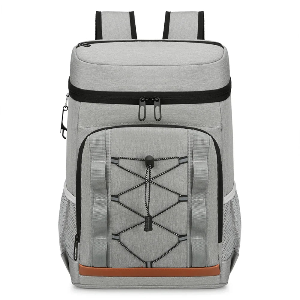 Insulated Cooler Backpack with Leakproof Lunch Compartment
