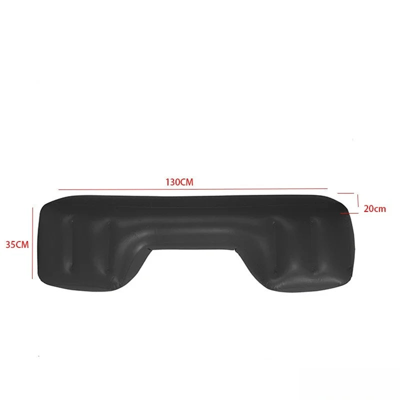 Car Back Seat Gap Filler Air Mattress – Inflatable Travel Bed Pad for SUV & Car Camping
