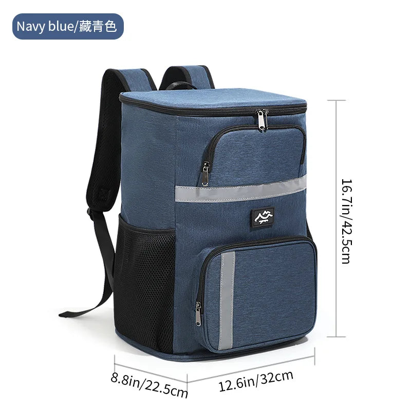 Outdoor Insulated Thermal Cooler Backpack
