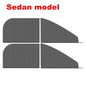 Car Window & Door Anti-Mosquito Screens (4PCS Breathable with Ventilation & Cooling Nets)