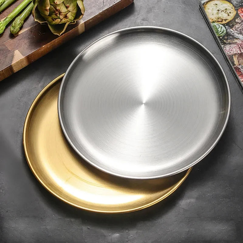 Stainless Steel Camping Tableware Single / Set