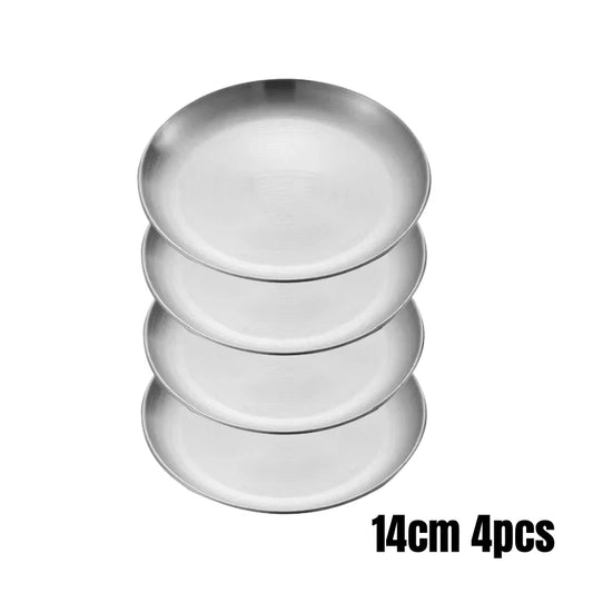 Stainless Steel Camping Tableware Single / Set