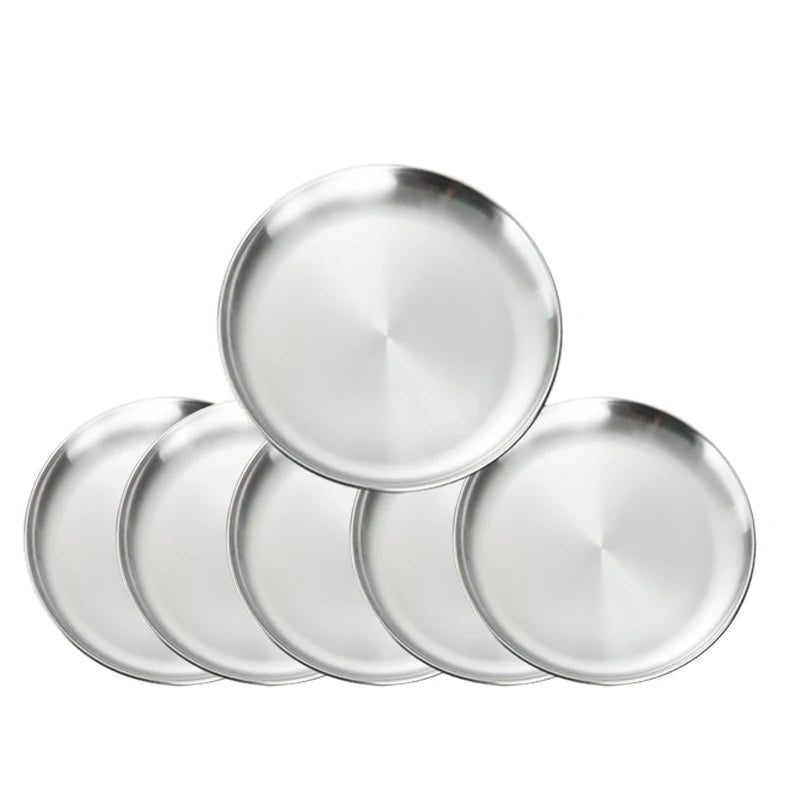 Stainless Steel Camping Tableware Single / Set