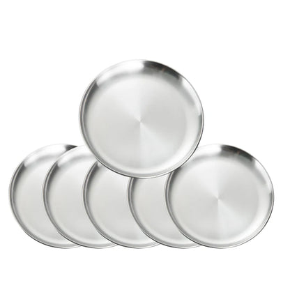 Stainless Steel Camping Tableware Single / Set