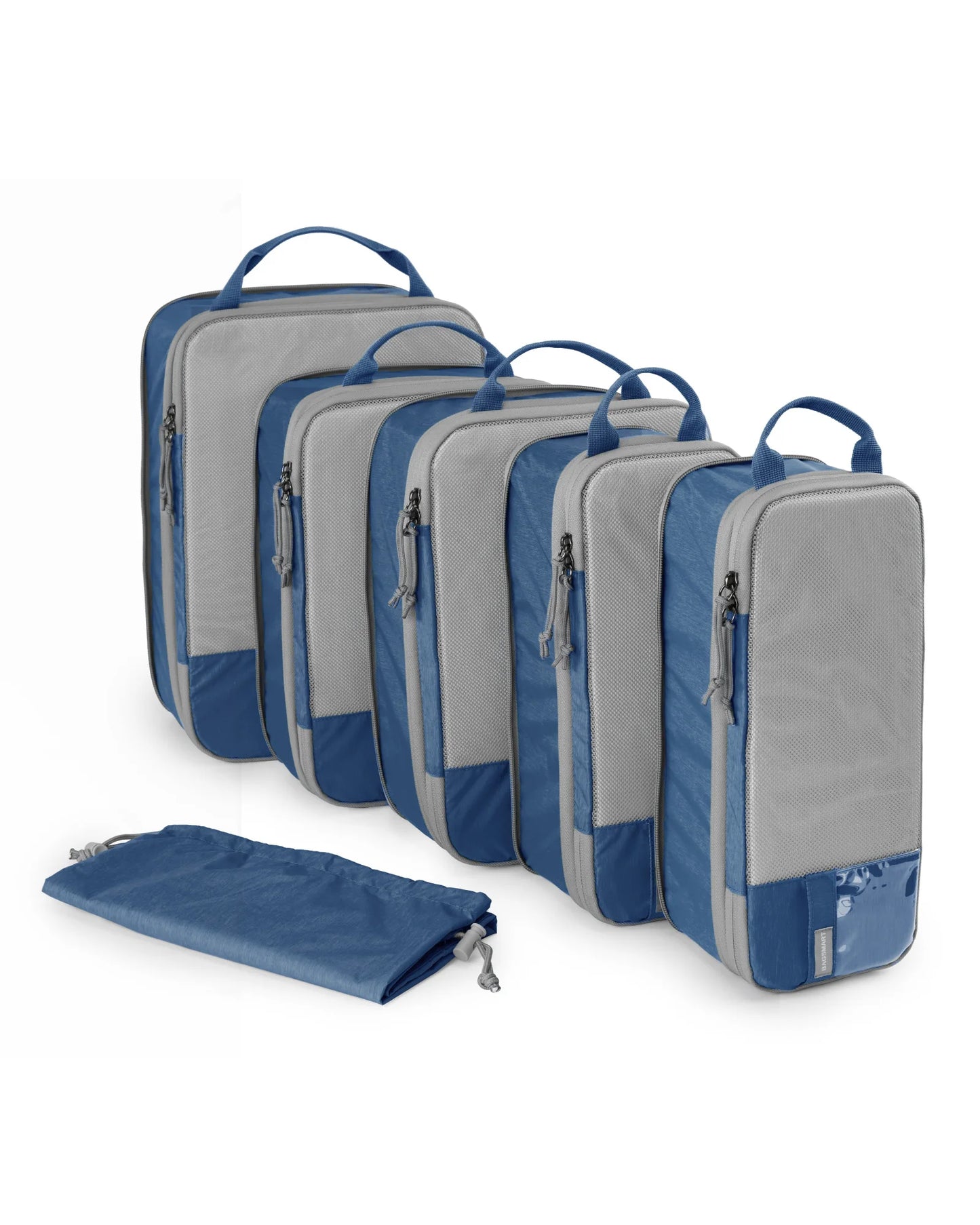 Durable & Lightweight Organizer Compression Packing Cubes Bags Set (2/4/6)