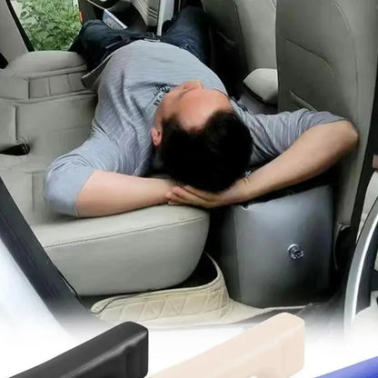 Car Back Seat Gap Filler Air Mattress – Inflatable Travel Bed Pad for SUV & Car Camping