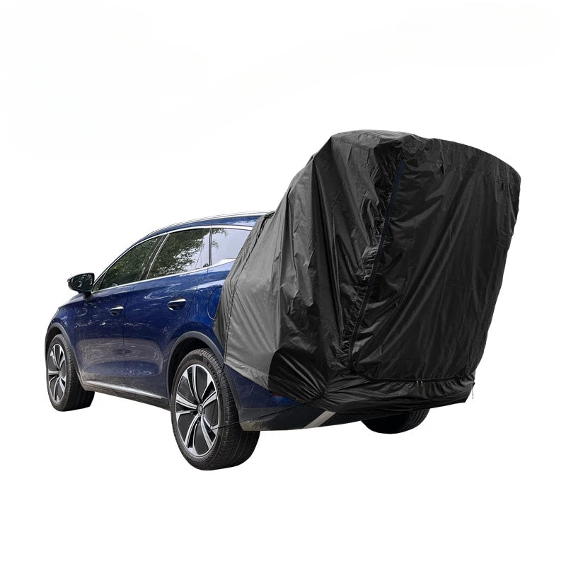 Outdoor SUV/MPV & Cat Tail Tent (Roof Extension Sunshade, Rainproof & Anti-Mosquito. NO POLES)