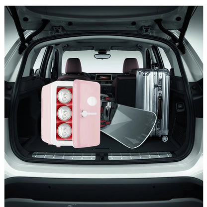 4L Mini Portable USB Fridge (Single Door Compact Cooler)