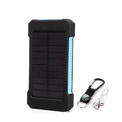 Portable Waterproof Solar Power Bank (20,000mAh)