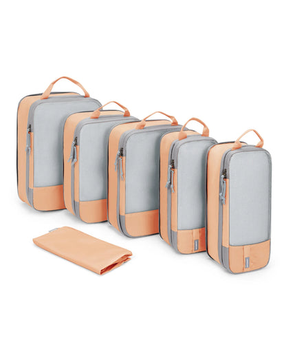Durable & Lightweight Organizer Compression Packing Cubes Bags Set (2/4/6)