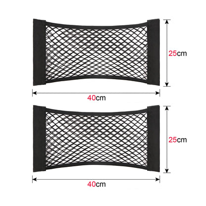 Car Trunk Organizer Net, Cargo & Luggage Storage Mesh for Vehicle