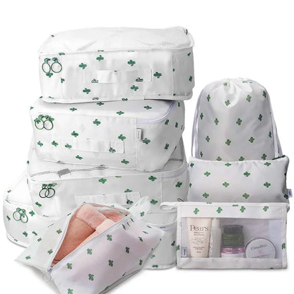 Travel Organizer Packing Cubes Set (6 or 8 Pieces)