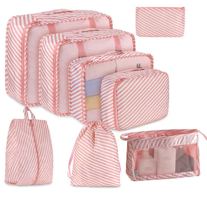 Travel Organizer Packing Cubes Set (6 or 8 Pieces)