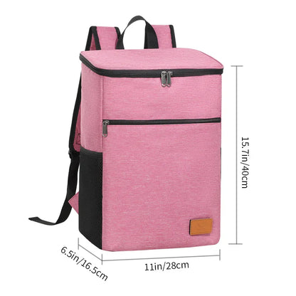 Outdoor Insulated Thermal Cooler Backpack