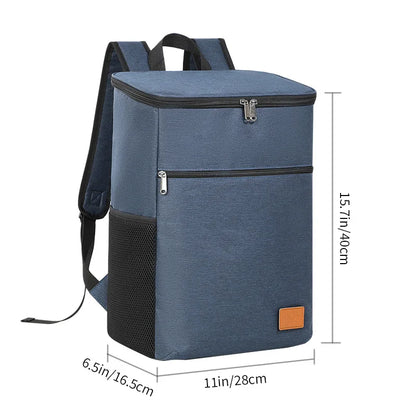 Outdoor Insulated Thermal Cooler Backpack