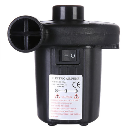 Multi-Purpose Electric Inflatable Pump – 12V/220V for Car, Camping, Mattress, & Boat (70W)