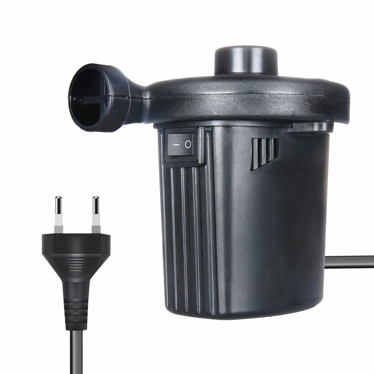 Multi-Purpose Electric Inflatable Pump – 12V/220V for Car, Camping, Mattress, & Boat (70W)