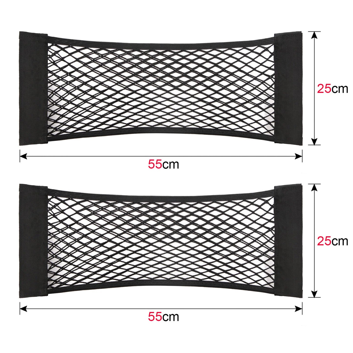 Car Trunk Organizer Net, Cargo & Luggage Storage Mesh for Vehicle