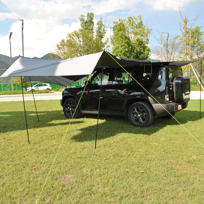Car Rear Canopy Tent with Three-Sided Awning