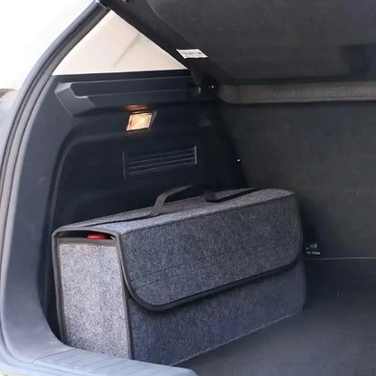 Soft Felt Anti-Slip Car Trunk Organizer & Storage Box