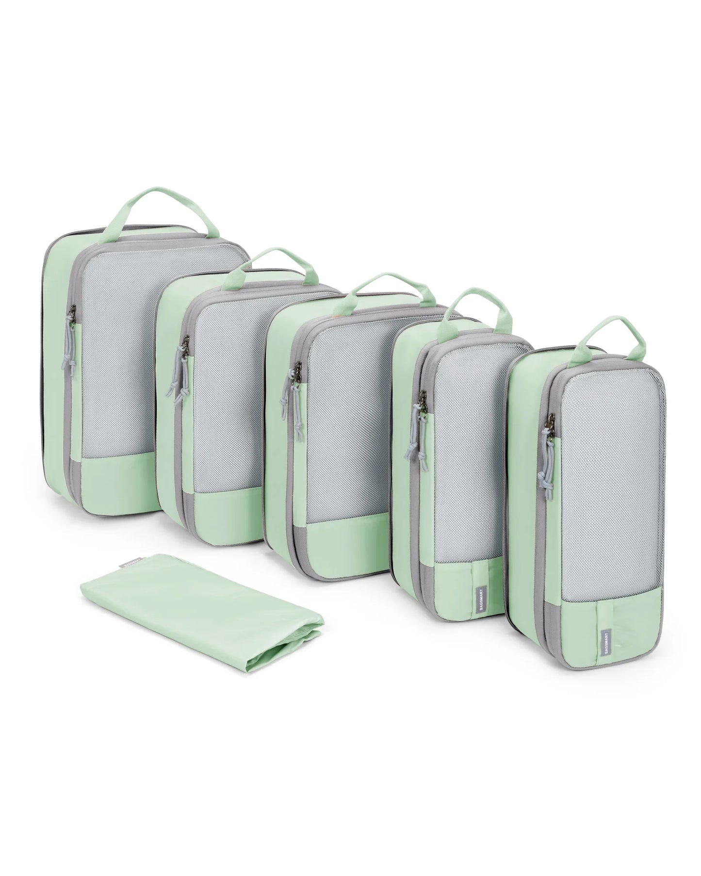 Durable & Lightweight Organizer Compression Packing Cubes Bags Set (2/4/6)