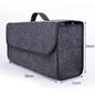 Soft Felt Anti-Slip Car Trunk Organizer & Storage Box