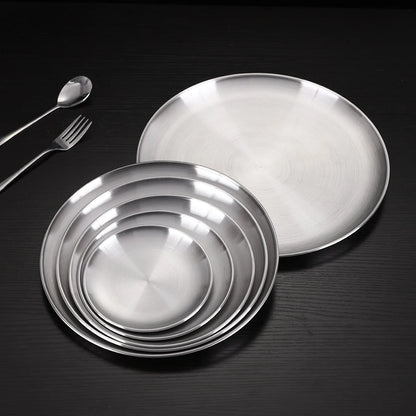 Stainless Steel Camping Tableware Single / Set