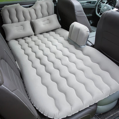 Multifunctional PVC Flocked Mattress Inflatable Car Bed