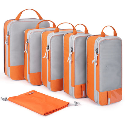 Durable & Lightweight Organizer Compression Packing Cubes Bags Set (2/4/6)