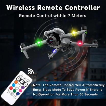 Car LED RGB Strobe Light with Wireless Remote