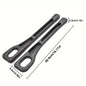 Car Seat Gap Storage Organizer – 2PC Waterproof PU Gap Fillers with Grooves