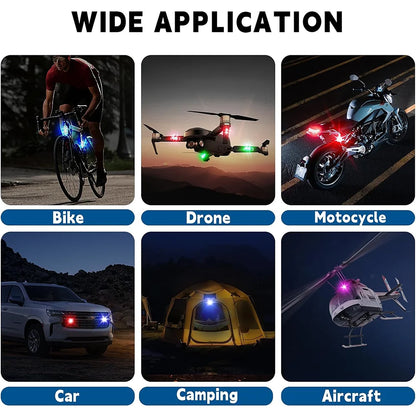 Car LED RGB Strobe Light with Wireless Remote