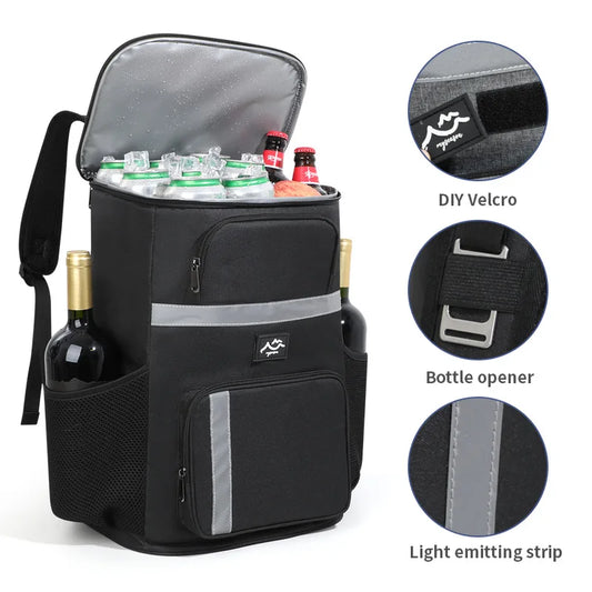 Outdoor Insulated Thermal Cooler Backpack