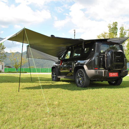Car Rear Canopy Tent with Three-Sided Awning