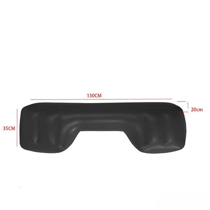 Car Back Seat Gap Filler Air Mattress – Inflatable Travel Bed Pad for SUV & Car Camping
