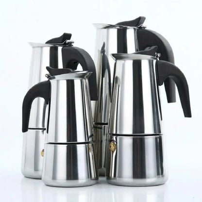 Stainless Steel Stove Top Coffee Pot / Maker